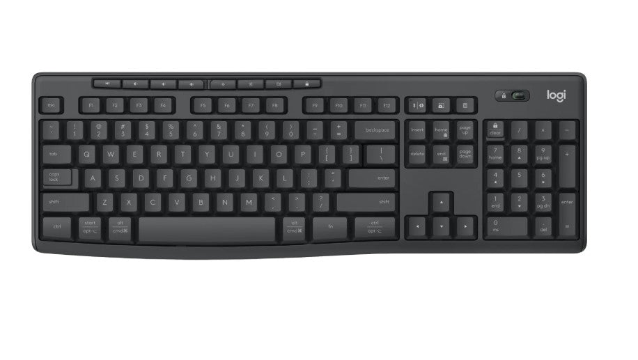 Logitech MK370 Wireless Keyboard and Mouse Combo for Business Silent Touch technology Smooth optical tracking