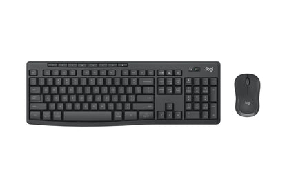 Logitech MK370 Wireless Keyboard and Mouse Combo for Business Silent Touch technology Smooth optical tracking