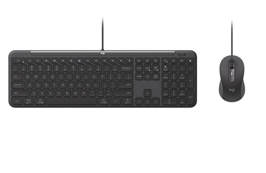 Logitech MK620 Slim Wired Combo MK620 for Business - Multi-OS keyboard and mouse for workplaces