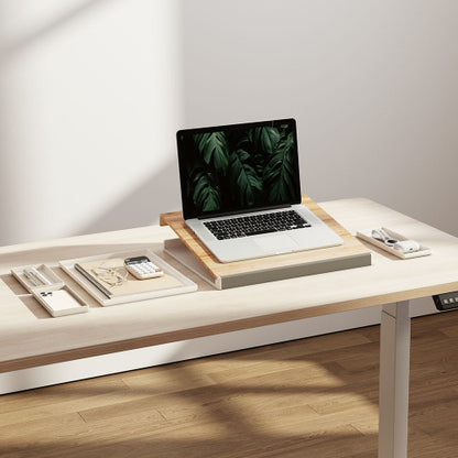 Brateck 2-in-1 Desktop Storage Box,  402x346x36mm, Weight Capacity:  5kg, Removeable Tray: organizes and stores small items (LS)