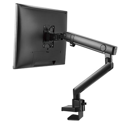 Brateck Single Monitor Aluminium Slim Mechanical Spring Monitor Arm Fit Most 17'-32' Monitor Up to 8kg per screen VESA 75x75/100x100 (LS)