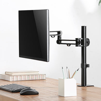 Brateck Articulating Aluminum Single Monitor Arm Fit Most 17'-32' Montior Up to 8kg per screen VESA 75x75/100x100 (LS)