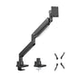 Brateck LDT80-C012 SUPER HEAVY-DUTY GAS SPRING MONITOR ARM For most 17'~57' Monitors, Fit Curved Monitor, Matte Black
