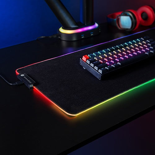 Brateck LARGE RGB GAMING MOUSE PAD (LS)