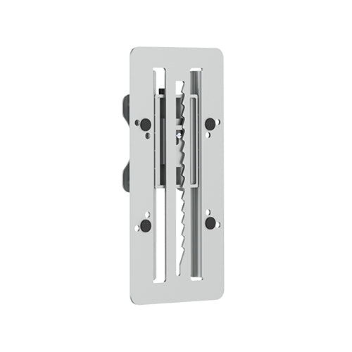 Brateck Steell Track-Mounted Monitor Holder Fit Screen 13'-27' Up to 8kg, Metallic Grey, 115x28x245mm (LS)