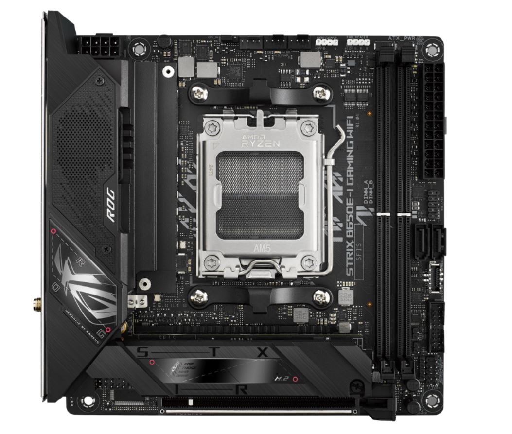 ASUS AMD B650E ROG STRIX B650E-I GAMING WIFI (AM5) Mini-ITX Motherboard  2x DDR5