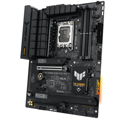 ASUS B760 TUF GAMING B760-PLUS WIFI Intel LGA 1700 ATX Motherboard 128GB,DDR5,1xPCIe 5.0 x16, 3xM.2,4 xSATA,1xHDMI,1xDP,1xVGA.2.5Gb Ethernet