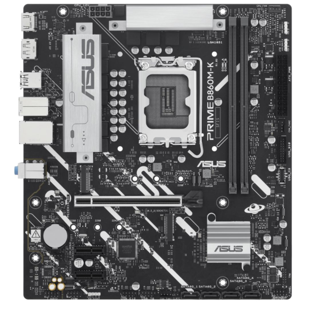(System Build Only Non Retail Pack) ASUS PRIME B860M-K-CSM Intel LGA1851 Motherb