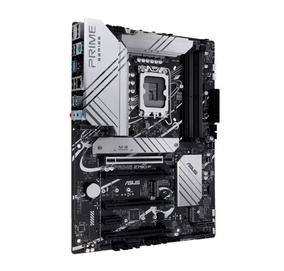 ASUS Z790 PRIME Z790-P WIFI-CSM Intel LGA1700 ATX Motherboard, DDR5,1xPCIe 5.0 x16, 3x M.2, 4xSATA, HDMI,DP, 2.5Gb LAN, Wi-Fi 6E