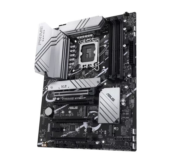 ASUS Z790 PRIME Z790-P WIFI-CSM Intel LGA1700 ATX Motherboard, DDR5,1xPCIe 5.0 x16, 3x M.2, 4xSATA, HDMI,DP, 2.5Gb LAN, Wi-Fi 6E
