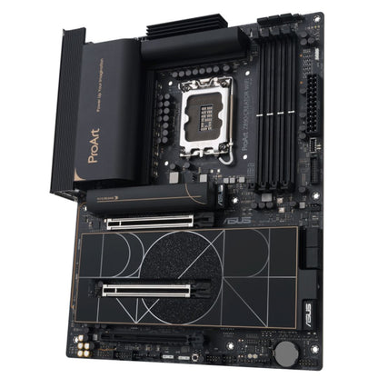 ASUS ProArt Z890-CREATOR WIFI LGA1851 ATX Motherboard 192GB, DDR5, 2 x PCIe 5.0 x16 slots, 5 x M.2 slots, 4 x SATA 6Gb/s