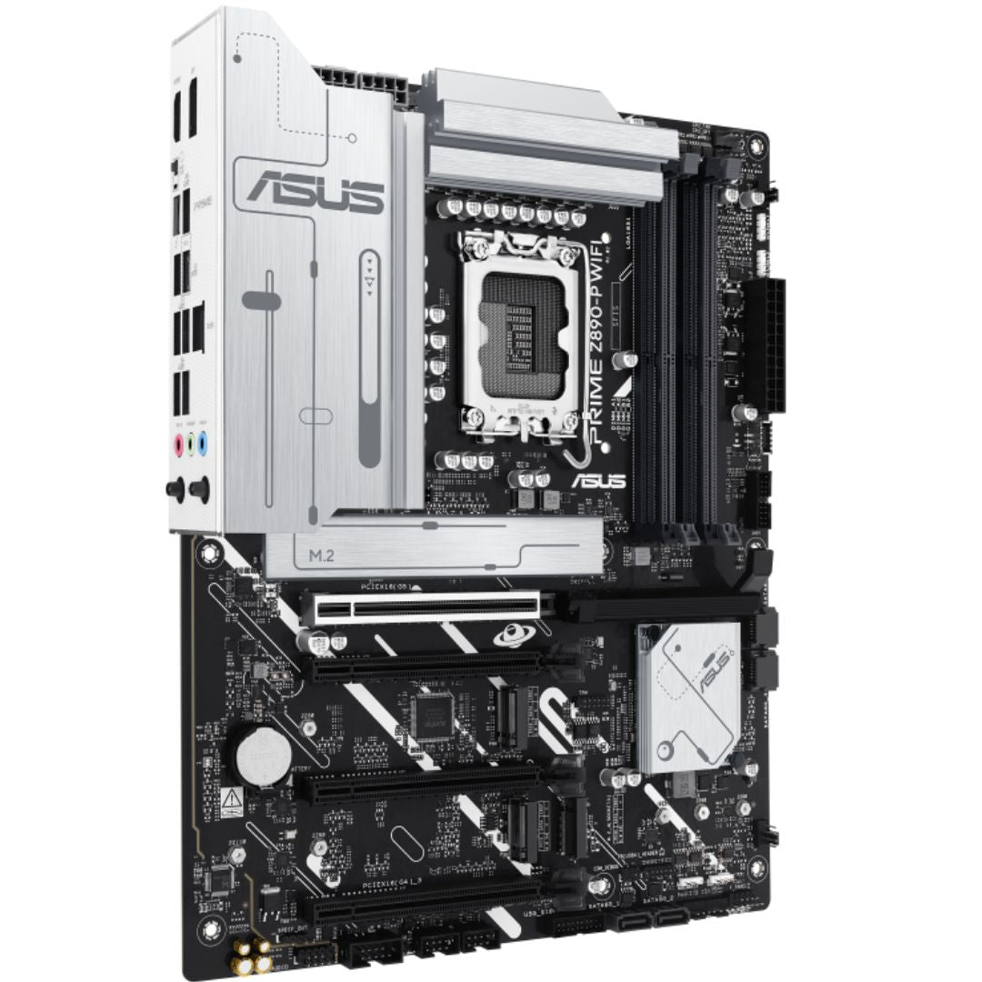 ASUS PRIME Z890-P WIFI-CSM LGA1851 ATX Motherboard 192GB, DDR5, 1 x PCIe 5.0 x16 slots, 4 x M.2 slots, 4 x SATA 6Gb/s