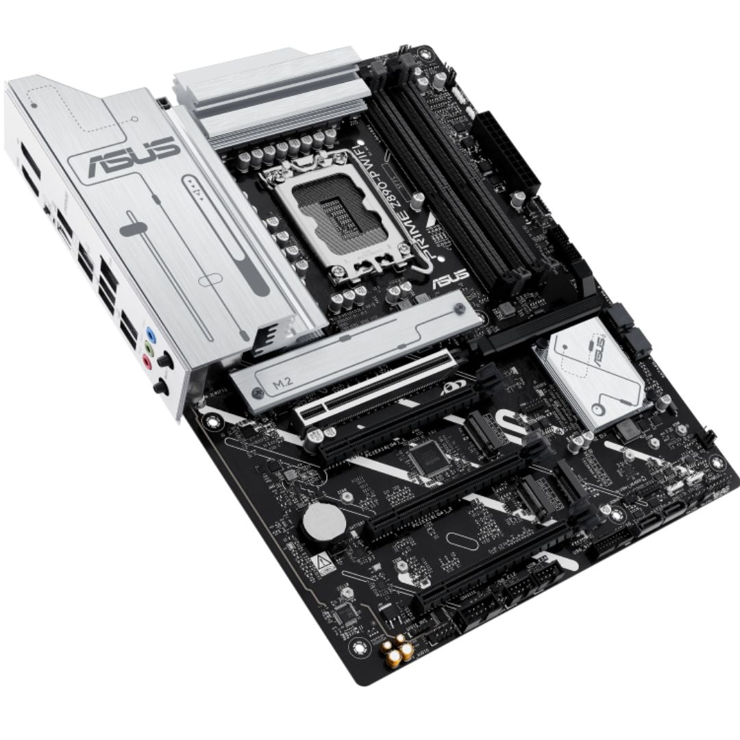 ASUS PRIME Z890-P WIFI-CSM LGA1851 ATX Motherboard 192GB, DDR5, 1 x PCIe 5.0 x16 slots, 4 x M.2 slots, 4 x SATA 6Gb/s