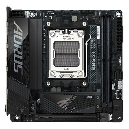 Gigabyte B850I AORUS PRO 1.0, AMD AM5, 2 x DDR5 up to 128 GB,  1 x HDMI, 1x PCI