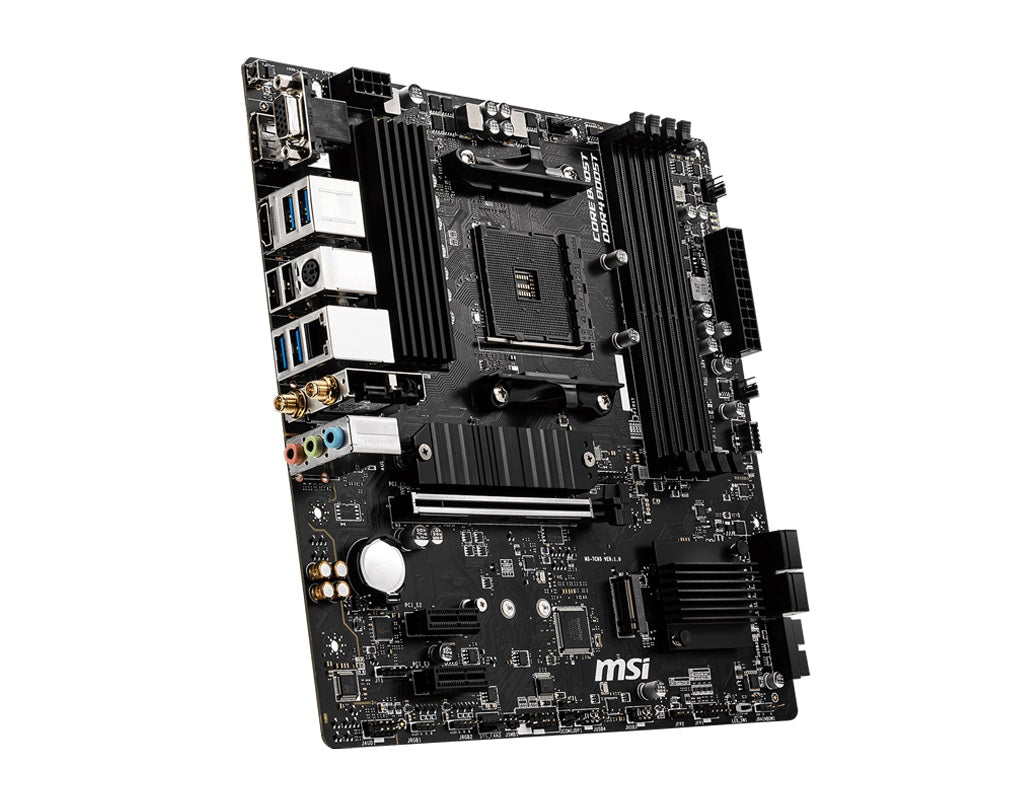 MSI B550M PRO-VDH WIFI AM4 MATX MB 4xDDR4 3xPCIE 2xM.2 HDMI VGA DP RAID LAN 4xSA