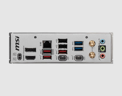 MSI B650M PROJECT ZERO Motherboard, AMD B650, 4x DDR5 128GB, 1x HDMI, 2x M.2, USB 3.2 Type A  x9