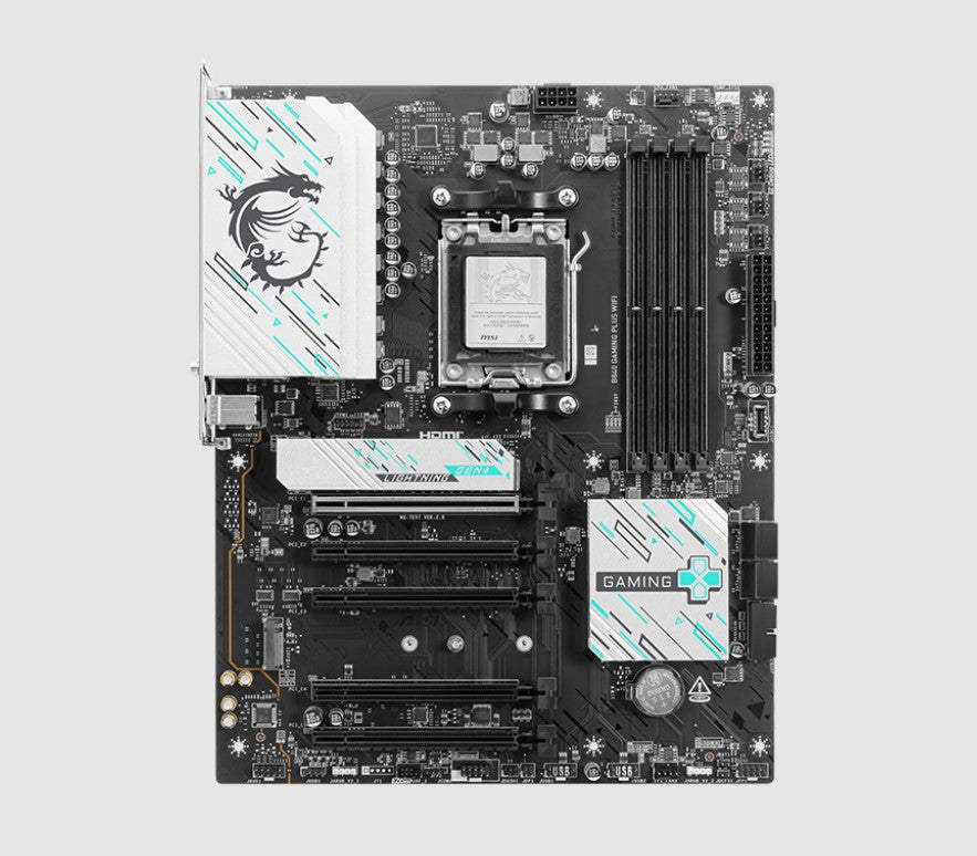 MSI B840 GAMING PLUS WIFI, AM5, 4x DDR5 256GB, 1x HDMI, 4x PCI-E x16 slot, 3x M.2, Wi-Fi 7