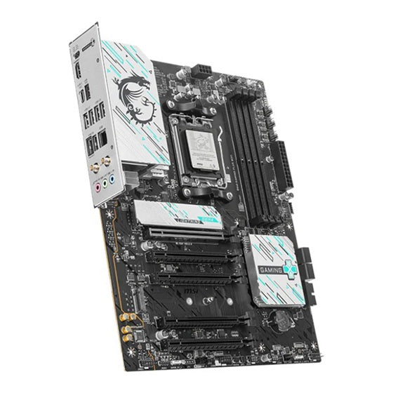 MSI B840M GAMING PLUS WIFI6E, AM5 ATX Motherboard, 4x DDR5 256GB, 1x HDMI, 2x PCI-E x16 slot, 2x M.2, 4x SATA 6G, Wi-Fi 6E, Bluetooth 5.3