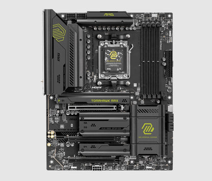 MSI MAG B850 TOMAHAWK MAX WIFI, AMD B850. 4x DDR5 256GB, 1x HDMI, 3x PCI-E x16 slot, 4x M.2, 8x USB 2.0, Wi-Fi 7