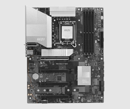 MSI PRO B860-P WIFI, INTEL B860, 4x DDR5 256GB, 1x HDMI, 4x PCI-E x16, 3x M.2, 4x SATA, 8x USB 2.0, IntelÂ® Wi-Fi 7