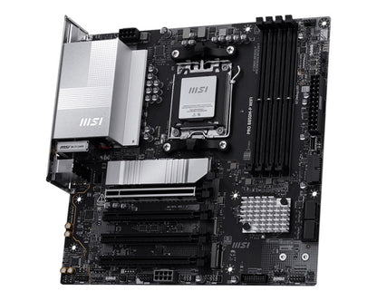 MSI PRO B850M-P WIFI, AM5, 4x DDR5 256GB, 1x HDMI, 1x PCI-E x16 slot, 3x M.2,4x USB2.0, 3x USB C, Wi-Fi 7