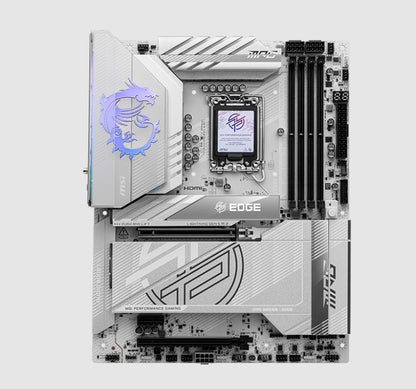 MSI MPG Z890 EDGE TI WIFI, INTEL Z890, 4x DDR5 256GB, 1x HDMI, 2x PCI-E x16 slot, 1x PCI-E x1, 5x M.2, 5x  USB 2.0, IntelÂ® Killerâ„¢ BE1750x Wi-Fi 7 (LS