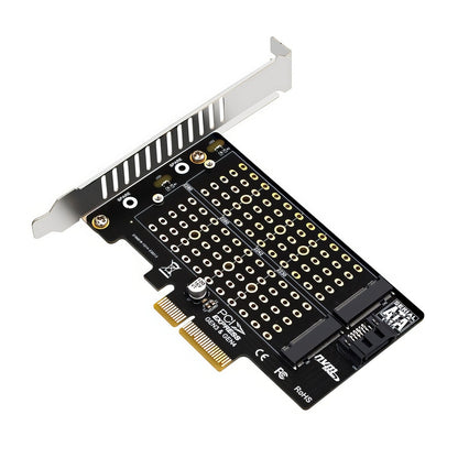 (LS)Simplecom EC412v2 NVMe and SATA M.2 SSD to PCIe x4 Expansion Card