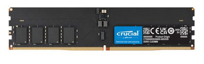 Crucial 32GB (1x32GB) DDR5 CUDIMM 6400MHZ CL52 Desktop PC Memory for Intel Core