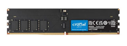 Crucial 64GB (1x64GB) DDR5 CUDIMM 6400MHZ CL52 Desktop PC Memory for Intel Core