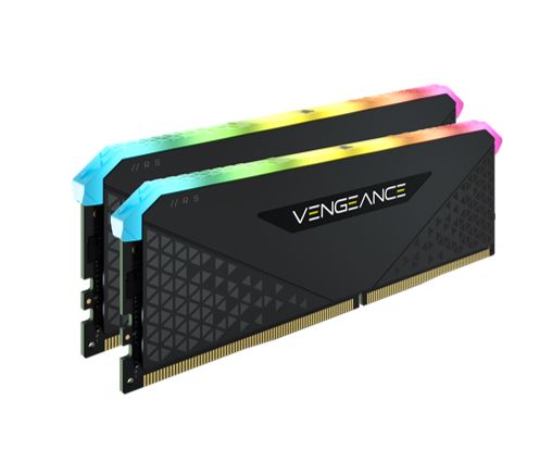 Corsair Vengeance RGB PRO 16GB (2x8GB) DDR4 3200MHz C16 Desktop Gaming Memory Black