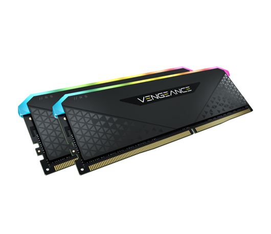 Corsair Vengeance RGB PRO 16GB (2x8GB) DDR4 3200MHz C16 Desktop Gaming Memory Black