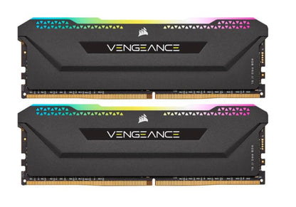 Corsair Vengeance RGB PRO SL 32GB (2x16GB) DDR4 3600Mhz C18 Black Heatspreader Desktop Gaming Memory