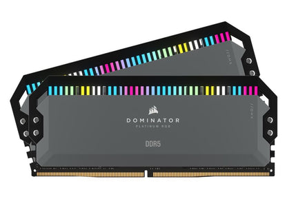 Corsair Dominator Platinum RGB 64GB (2x32GB) DDR5 5600MHz C40 – AMD Optimized