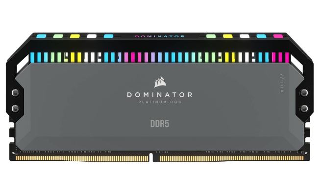 Corsair Dominator Platinum RGB 64GB (2x32GB) DDR5 5600MHz C40 – AMD Optimized