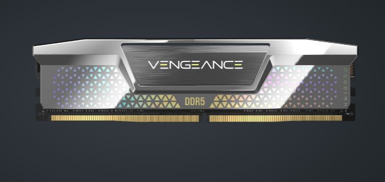 Corsair Vengeance 48GB (2x24GB) DDR5 CUDIMM 8000MT/s CL38 Memory Kit - Silver