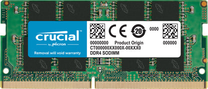 Crucial 8GB (1x8GB) DDR4 SODIMM 3200MHz CL22 1.2V Laptop Laptop Memory RAM