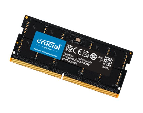 Crucial 48GB (1x48GB) DDR5 SODIMM 5600MHz CL46 Laptop Laptop Memory