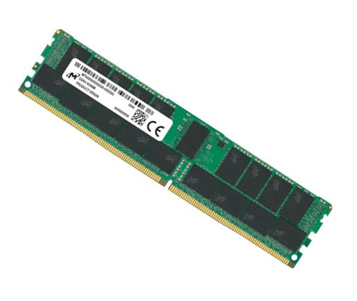 Micron 16GB (1x16GB) DDR4 RDIMM 3200MHz CL22 1Rx4 ECC Registered Server Memory 3
