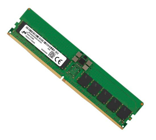 Micron 32GB (1x32GB) DDR5 RDIMM 4800MHz CL40 1Rx4 ECC Registered Server Data Center Memory 3yr wty