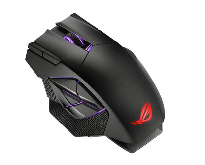 ASUS ROG Spatha X Gaming Mouse 19,000 dpi,Exclusive Push-Fit Switch Sockets, ROG Micro Switches, ROG Paracord and Aura Sync RGB lighting