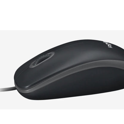 Logitech B100 Optical USB Mouse 800dpi for PC Laptop Mac Tux Full Size Comfort s