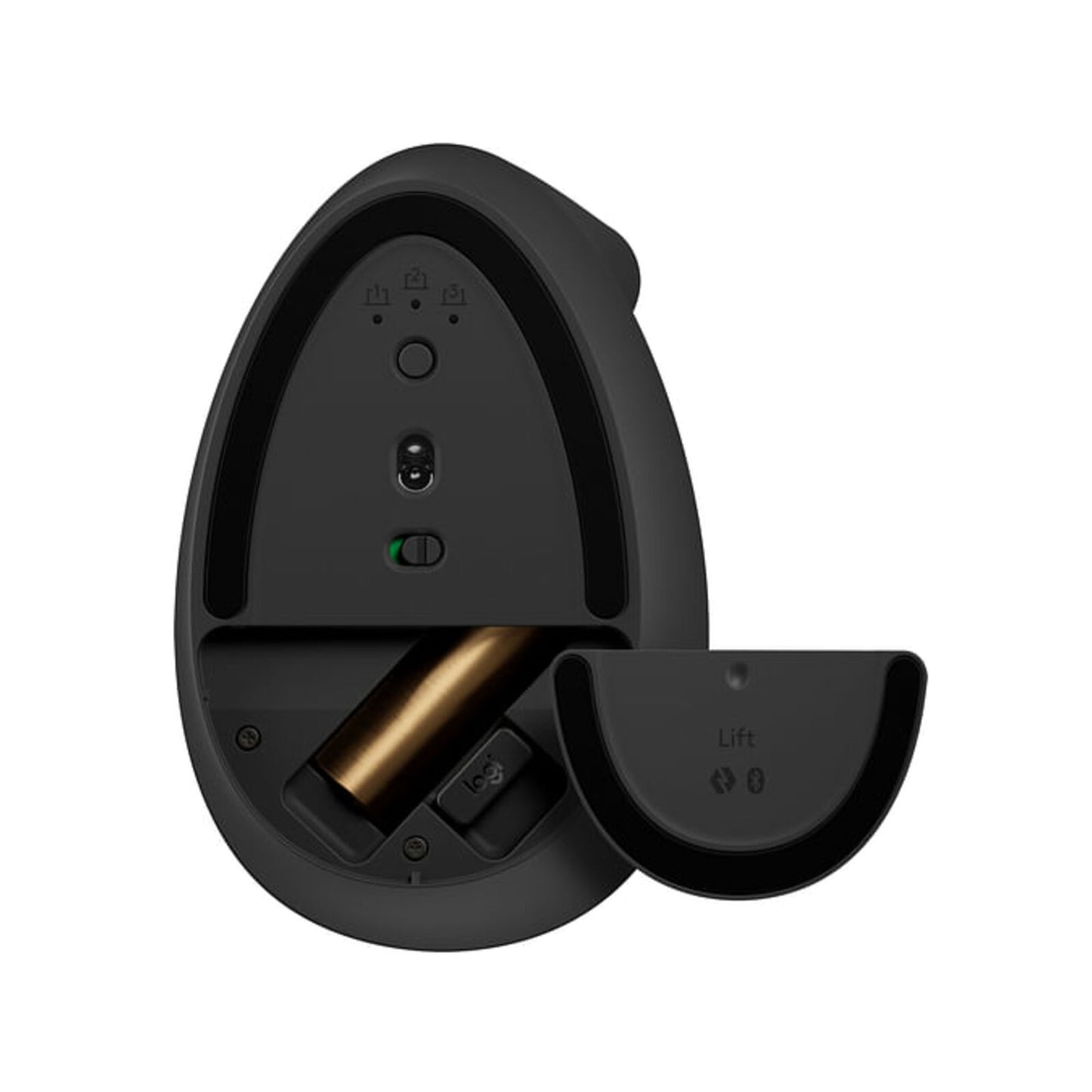 Logitech ERGO LIFT Graphite wireless mouse 1000 DPI  Logi Bolt USB receiver   1-