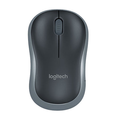 Logitech M185 Wireless Mouse Nano Receiver Grey 1-year battery life Logitech Adv