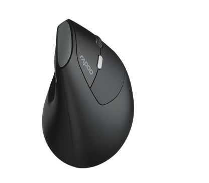 RAPOO EV250 Ergonomic Vertical Wireless Mouse 6 Buttons 800/1200/1600 DPI Optica