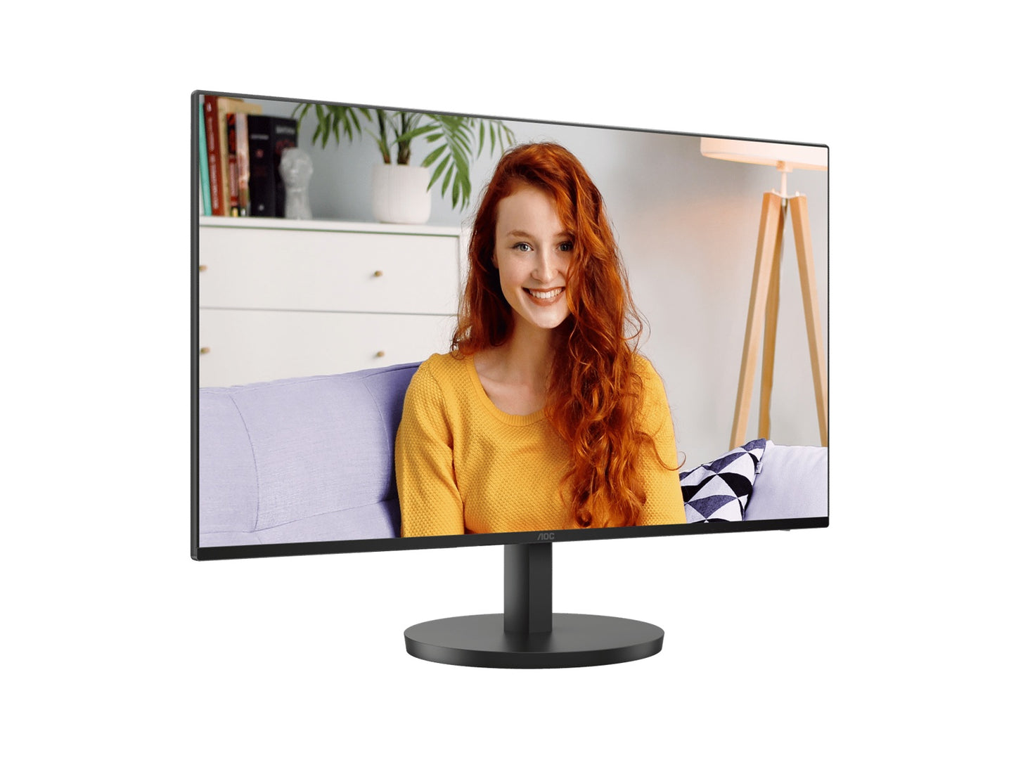 AOC 27' IPS, 1920 × 1080FHD, 120HZ, 1ms, HDMI x1 1.4, USB-C (DP Alt Mode/65W) x