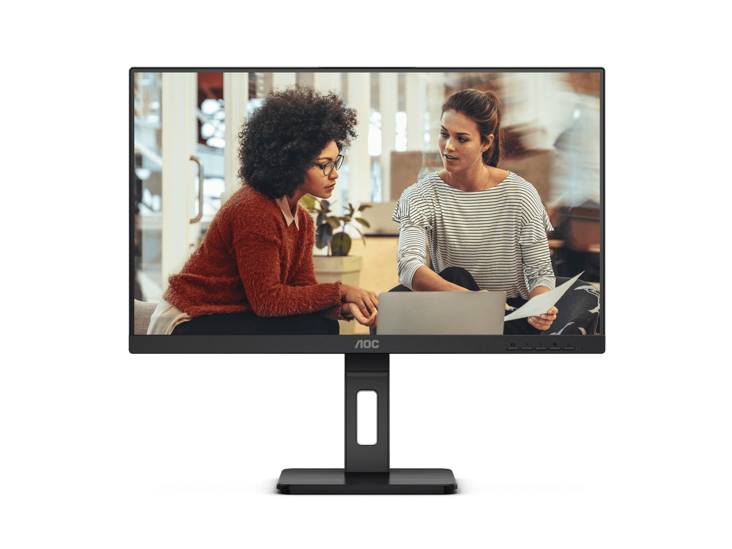 AOC 27' IPS, 4ms, FHD 1920 × 1080, Adaptive Sync, Border less, Height Adjustabl