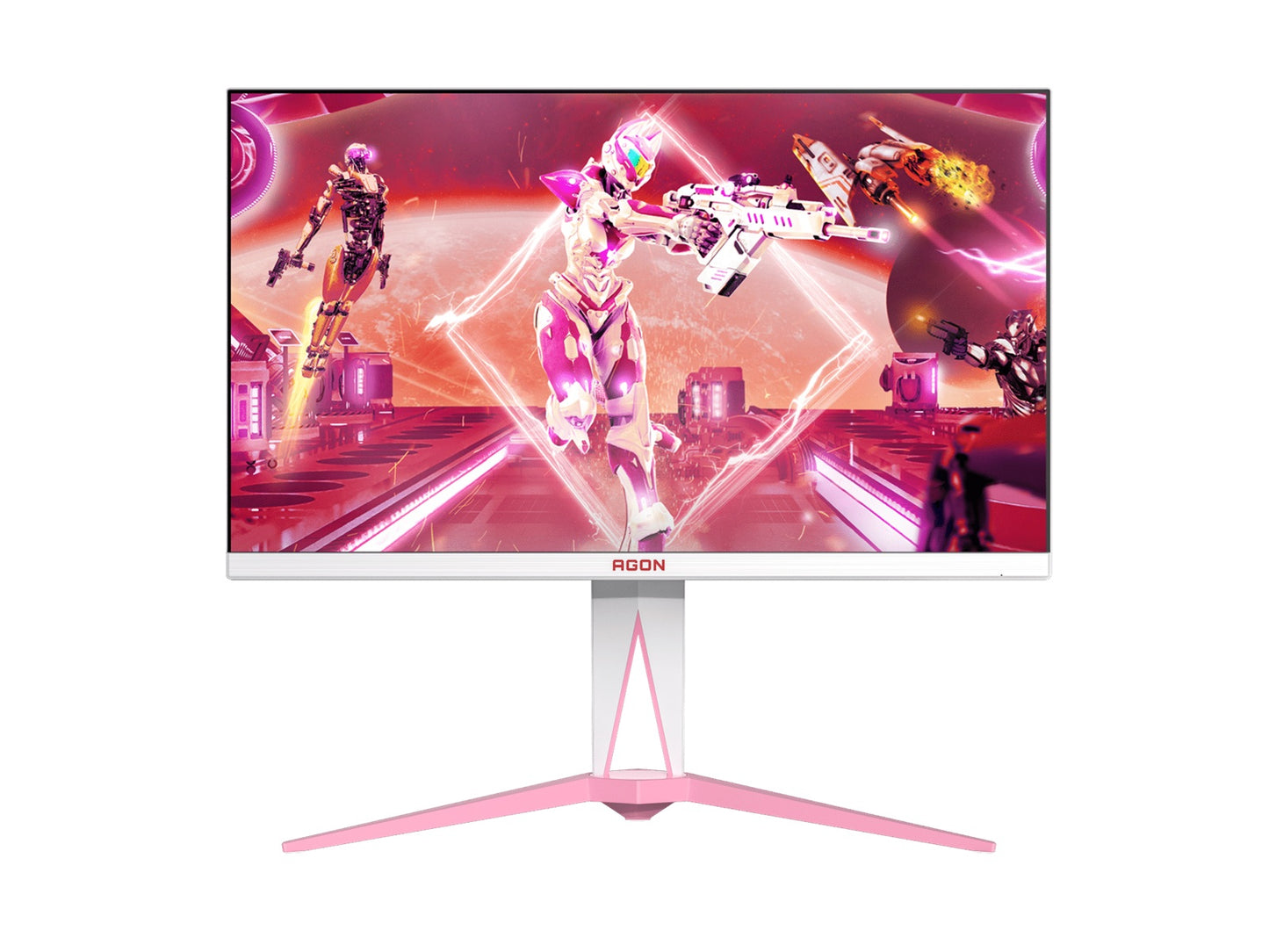 AGON AG275QXR 27' Pink  IPS  2560 × 1440 (QHD)  ,1ms, 170Hz , Free-Sync Premium