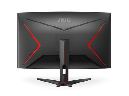 AOC 31.5' Curved 0.5ms 240Hz, FHD 1080 FreeSync Premium, Ultra Narrow Border Gam