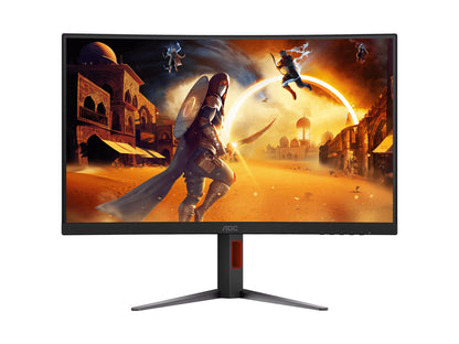 AOC 27' 2K Curved 0.5ms 180Hz, 2560x 1440 Adaptive Sync, HDMI 2.0 Ã— 1,DisplayPort 1.4 Ã— 1, Gaming Monitor