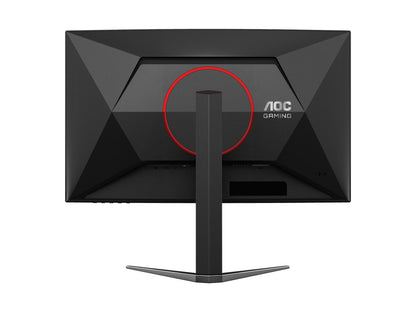 AOC 27' 2K Curved 0.5ms 180Hz, 2560x 1440 Adaptive Sync, HDMI 2.0 Ã— 1,DisplayPort 1.4 Ã— 1, Gaming Monitor